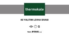 Thermokale Isı Yalıtım Levha Sıvası 25 Kg