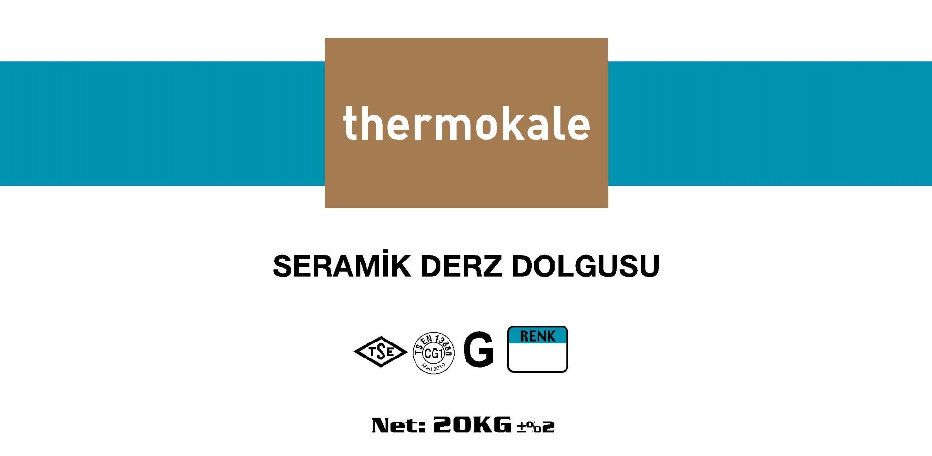 Thermokale Derz Dolgu Beyaz 20 Kg